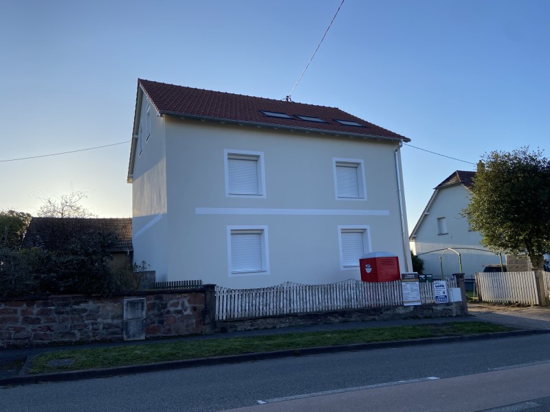 isolation d’une maison a Otterswiller proche de Saverne